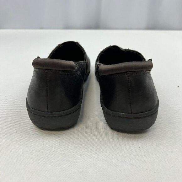 Skechers Women’s Memory Foam Loafers Brown Leather Size 8 - Picture 6 of 9